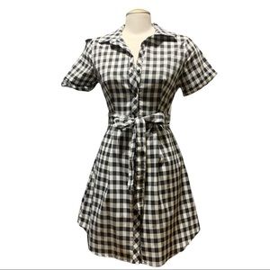 Sugarmint Plaid Shirt Dress Size Small